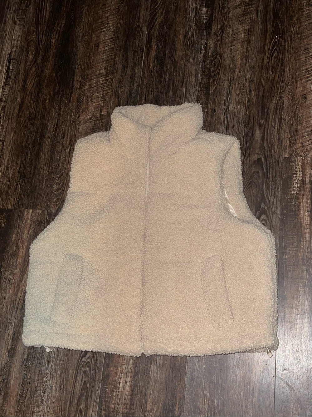 Vigoss Cream Sherpa Vest for Kids